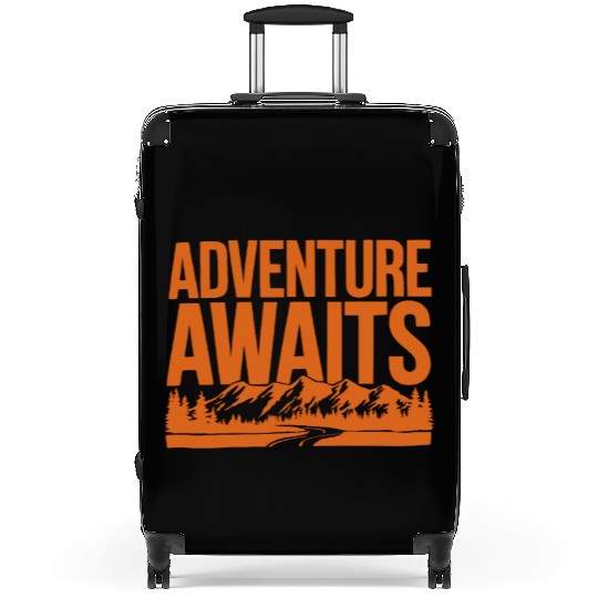 Adventure Awaits – Mountains and Nature Design Suitcases