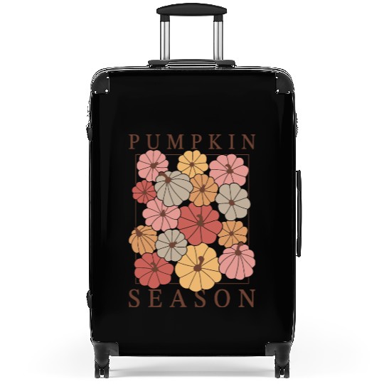Boho Pumpkin Season: Fall Vibes & Autumn Charm Suitcases