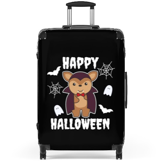 Deer Happy Halloween Cute Devil Vampire Costume Suitcases