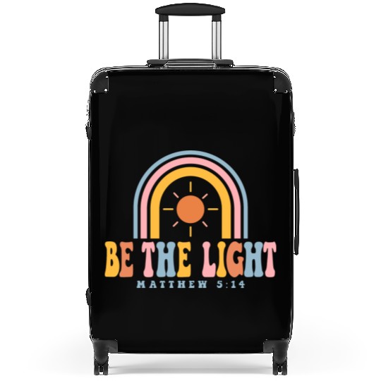 BE THE LIGHT Suitcases
