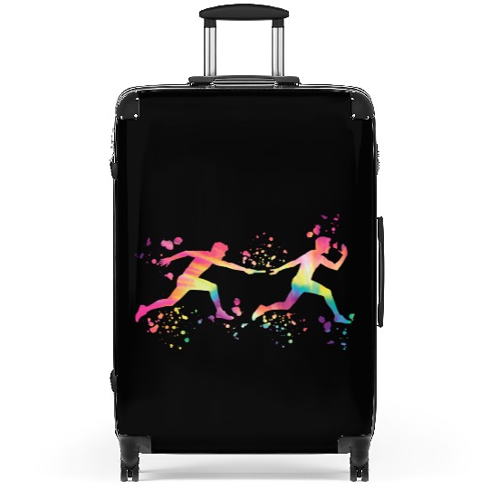 Relay Racer Relay Racing Relay Race Suitcases