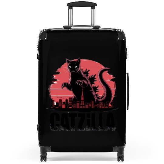 Catzilla: Fierce Feline Monster Suitcases