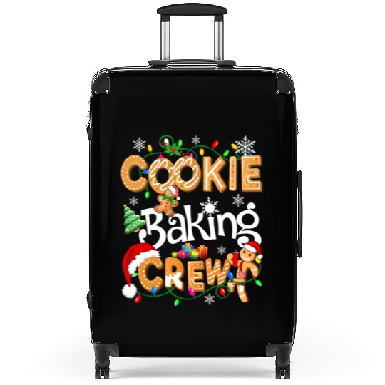 Cookie baking crew Cooking Lover Xmas Gingerbread Suitcases