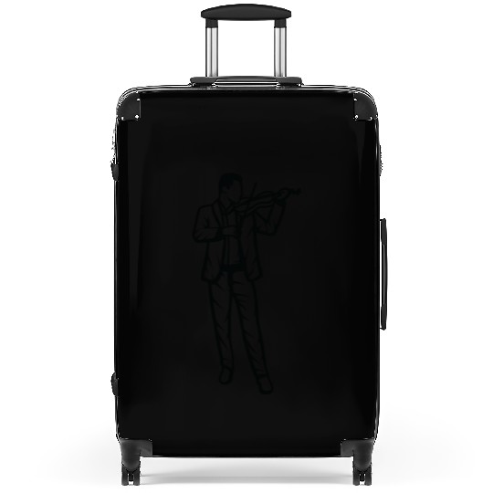 Violin Boy Sketch Suitcases