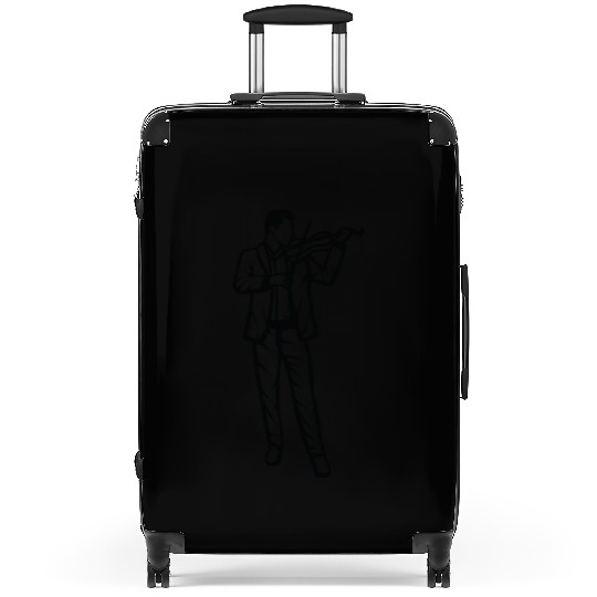Violin Boy Sketch Suitcases