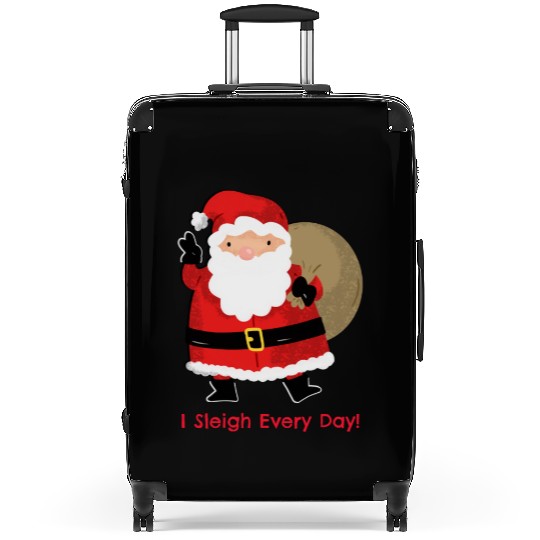 Classic Santa Suitcases