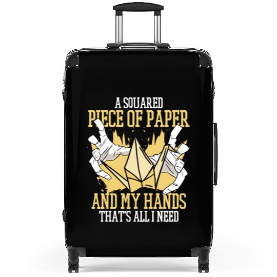 A Squared Piece Of Paper Paper Crane Folding Owl Suitcases