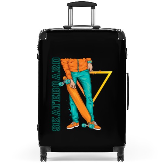 Skateboarding Design for Hardcore Skaters Suitcases