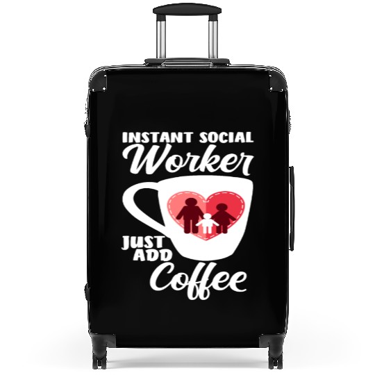 Instant Social Worker Simply Coffee Suitcases
