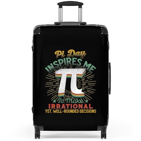 Pi Day Inspires Me To Make Irrational Vintage Math Suitcases
