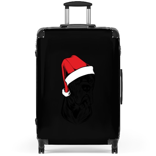 CANE CORSO Christmas Magic Unleashed with style Suitcases