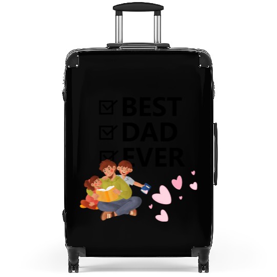 Best Dad Ever Suitcases