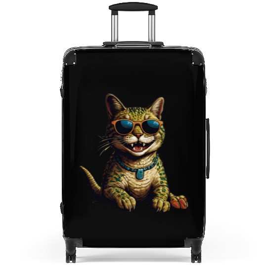A Tail of Two Kitties Suitcases