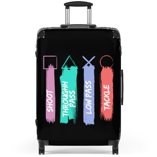 Playstation Button Suitcases