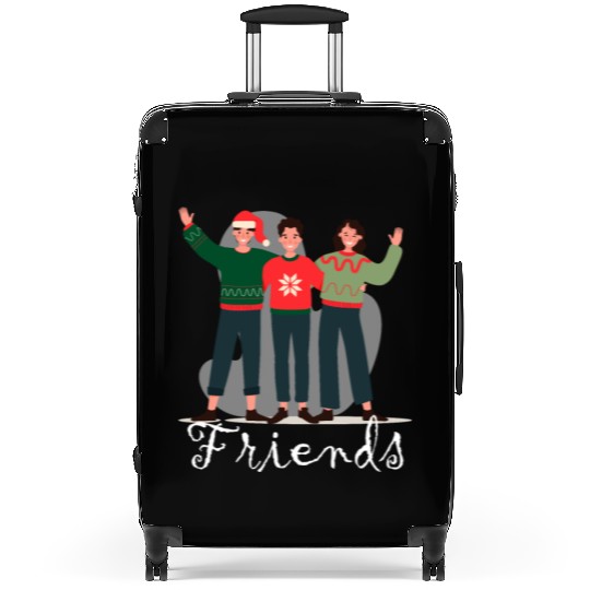 Friends Christmas Suitcases