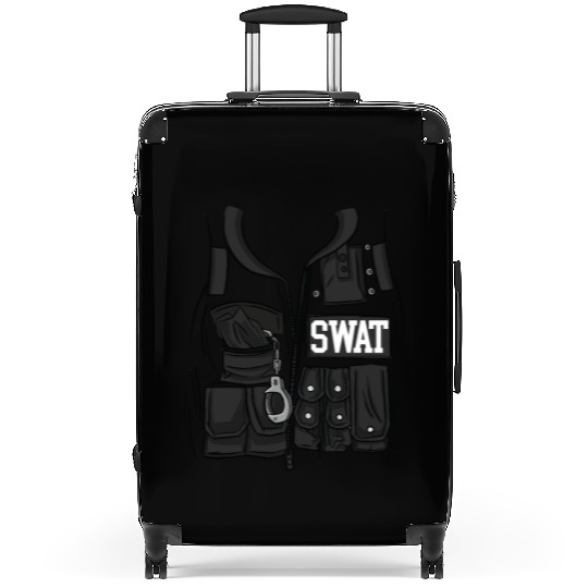SWAT Costume Funny Halloween Costume SWAT Suitcases