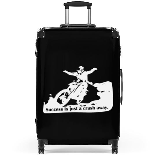 Success Is a Crash Away Light Suitcases