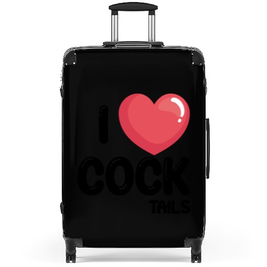 Funny I Love Cocktails 1 Suitcases
