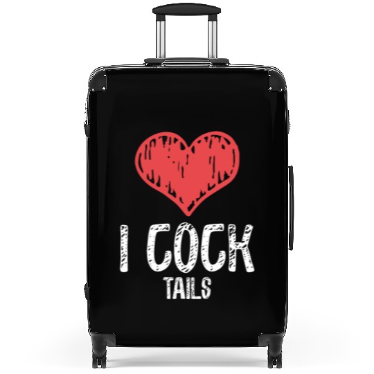 Funny I Love Cocktails 4 Suitcases