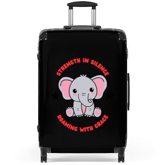 Silent Grief: The Mourning Elephant Suitcases