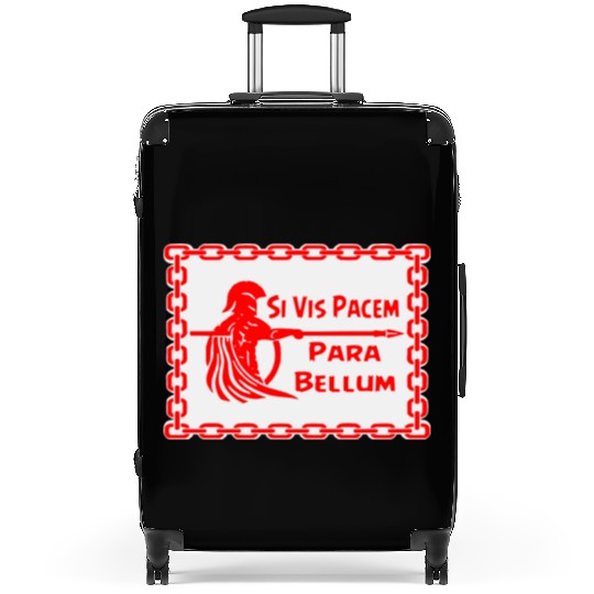 Spartan Si Vis Pacem Para Bellum LIKE US ON FB #U Suitcases