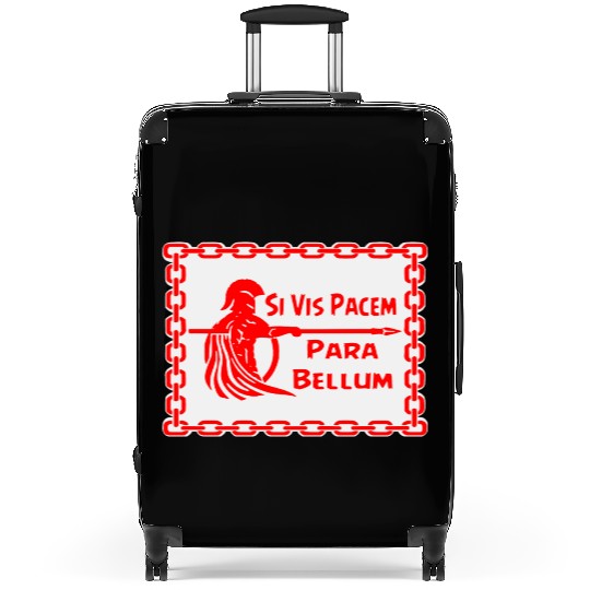 Spartan Si Vis Pacem Para Bellum LIKE US ON FB #U Suitcases