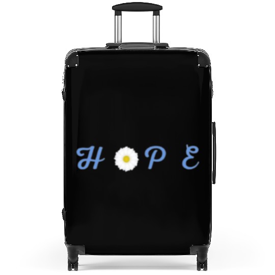 Hope Floral Crewneck Suitcases - Unisex Midweight