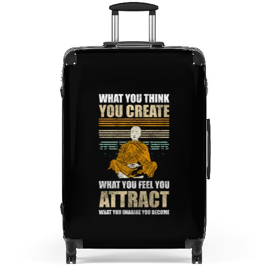 Yoga Spiritual Salvation Mindful Hindu Suitcases
