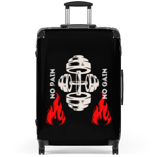 GYM No Paın No Gaın Suitcases