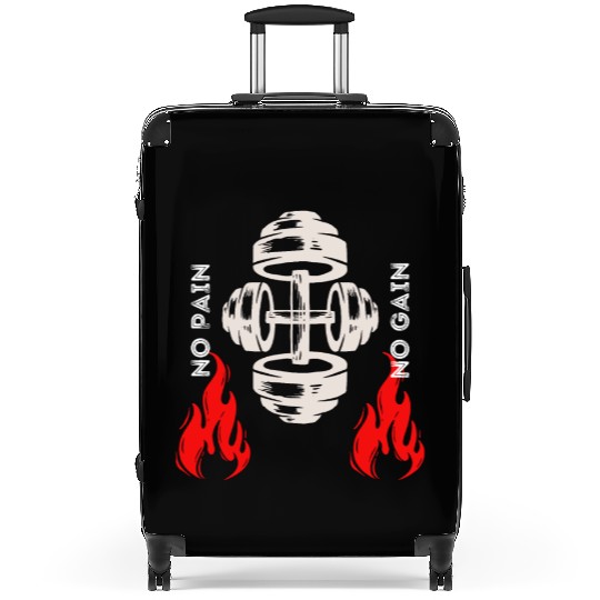 GYM No Paın No Gaın Suitcases
