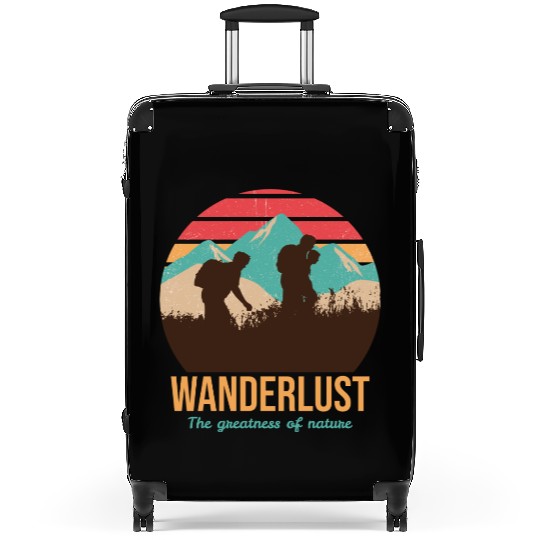 WANDERLUST The greatness of nature Suitcases