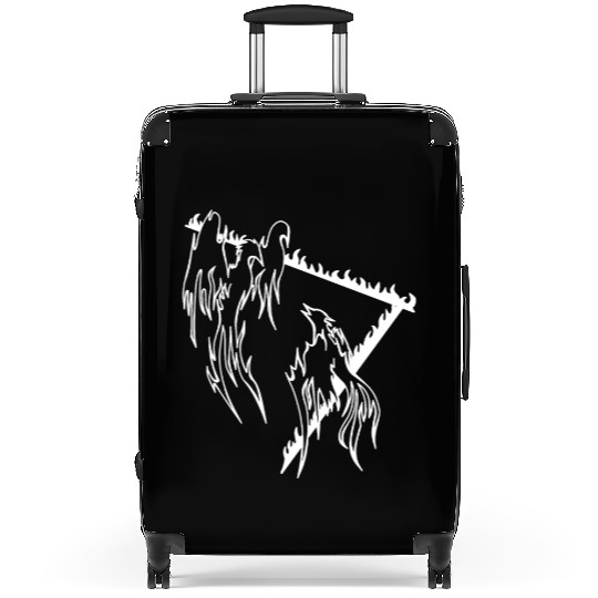 Phoenix bird Suitcases