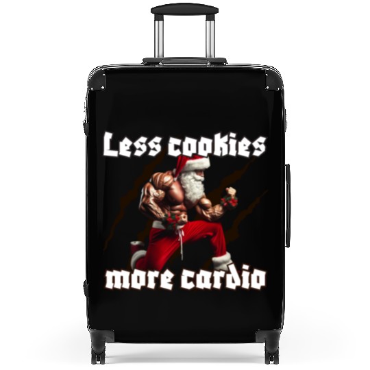 Muscle Santa Suitcases – Christmas Workout Apparel