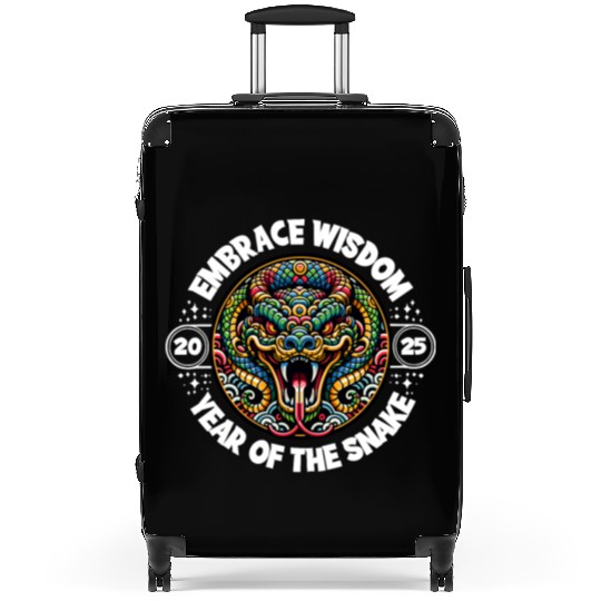 Embrace Wisdom 2025 Year of the Snake Suitcases
