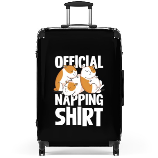 Official Napping Suitcases Guinea Pig Lovers Cozy Nap