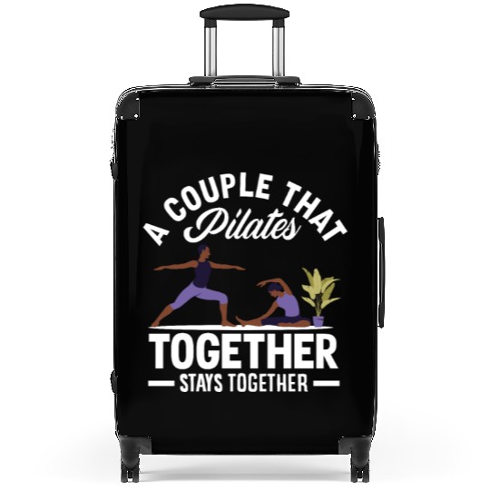 A Couple That Pilates Together Stays Strong Suitcases