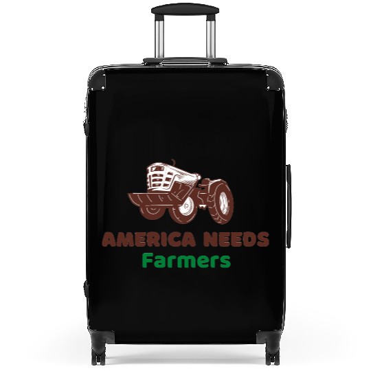 America Needs Farmers Suitcases