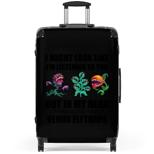 Venus flytrap lover's life! Suitcases