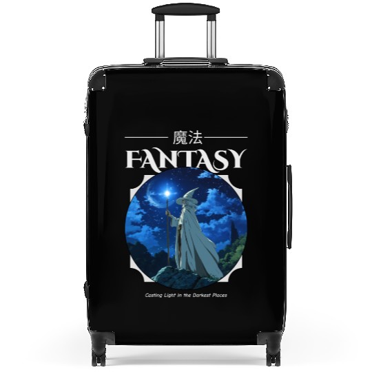 Magic Fantasy Wizard Suitcases