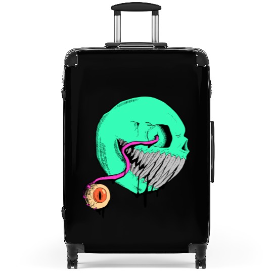 Cringe Zombie Pac Man Suitcases