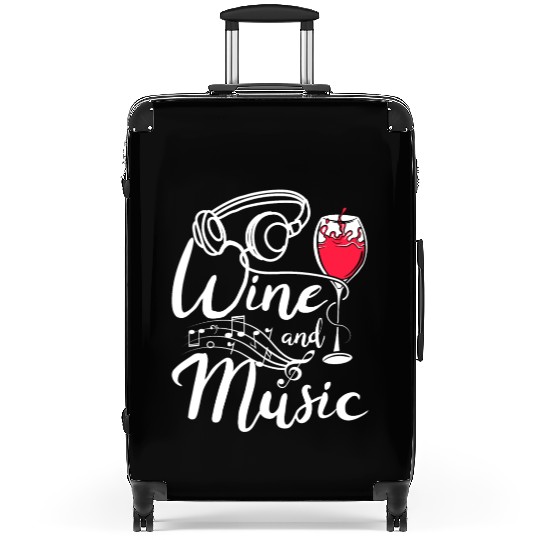 Wine and Music Suitcases
