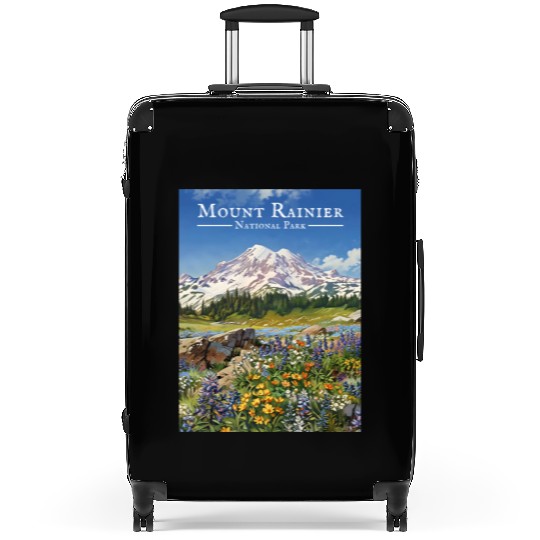 Mount Rainier Paradise Meadows Suitcases