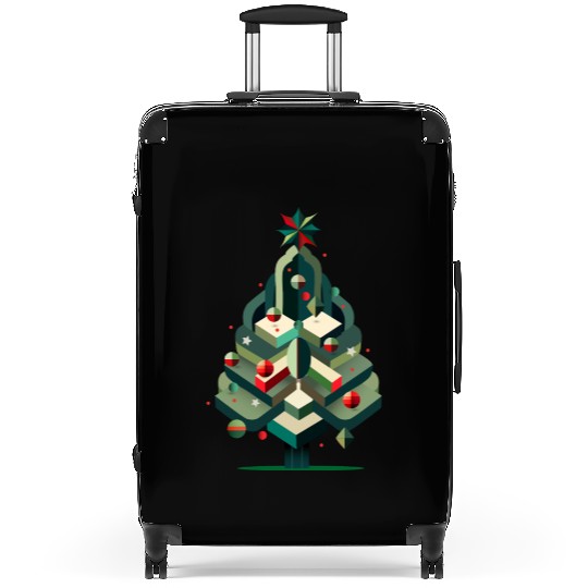 Modern Christmas tree - elegance for the holidays Suitcases