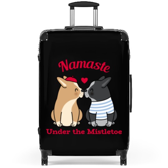 Namaste Under the Mistletoe Christmas Yoga Suitcases
