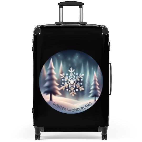 Winter Wonderland Suitcases