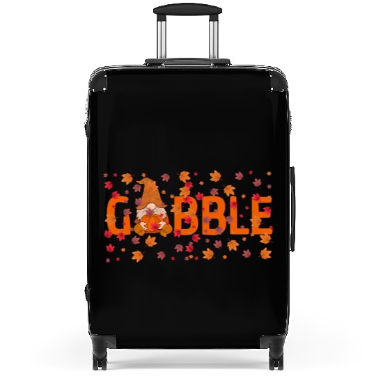 GOBBLE TURKEY PODIATRIST FUNNY THANKSGIVING Suitcases