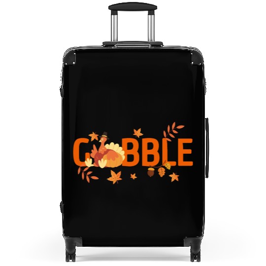 GOBBLE TURKEY PODIATRIST FUNNY THANKSGIVING Suitcases