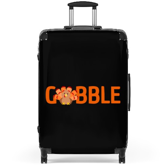 GOBBLE TURKEY PODIATRIST FUNNY THANKSGIVING Suitcases
