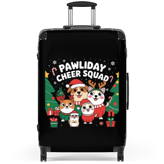 Pawliday Cheer Squad - Festive Pet Lover Christmas Suitcases