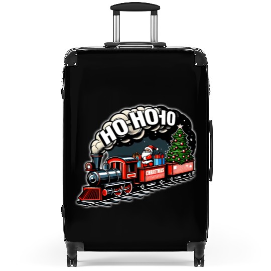 Santa Train Jolly Journeys Suitcases